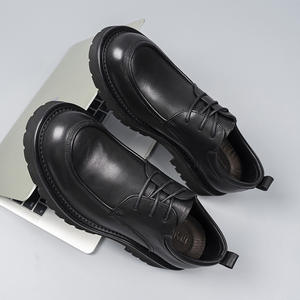 Zapatos de Vestir de Hombre de Moda, Nuevos y Elegantes, de Cuero Genuino, Zapatos Formales para Hombre, Chaussures-Homme, Zapatos de Oficina de Alta Calidad para Hombre - Product Image 2