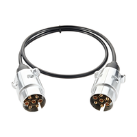 Câble PVC 12V 7 broches à vente chaude, adaptateur de remorque 7 voies, connecteur de remorque, adaptateur étanche, câble adapté aux remorques