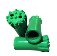 Piezas de repuesto para cantera, herramientas de perforación T38, broca de botón de retracción de 76mm para orificio de perforación con máquina Sandvik