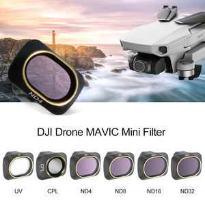Accesorios para Drones, Protector de Lente de Cámara de Vidrio Óptico Impermeable IP65, Juego de Filtros MC UV CPL ND8 ND16 ND32 para <span class=keywords><strong>Mavic</strong></span> Mini - Product Image 2