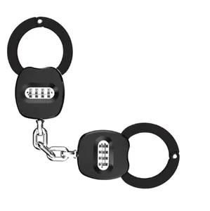 Anti Theft Motorcycle Handcuff Locks Chains Electrical Scooter Lock High Security Bike Handcuff Lock With Cable For Yacht