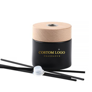 Nắp Gỗ Sang Trọng Trống Rỗng Trong Nhà Màu Chai Khuếch Tán Hương Thơm Chai Thủy Tinh - Product Image 5