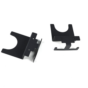 Wall Mounted Angle Grinder <b>Storage</b> Rack Carbon Steel Black Garage <b>Tool</b> Organizer Shelf For Workbench - Product Image 2