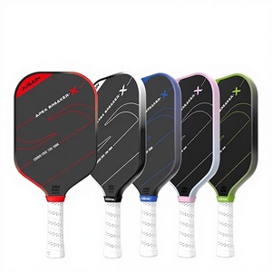 ไม้พายพิคเคิลบอล GEN4 Inner Core Pick Racket Clapper T700 คาร์บอนไฟเบอร์ APEX BREAKER X ขนาด 45x25 ซม. สีดำ/แดง/น้ำเงิน - Product Image 1