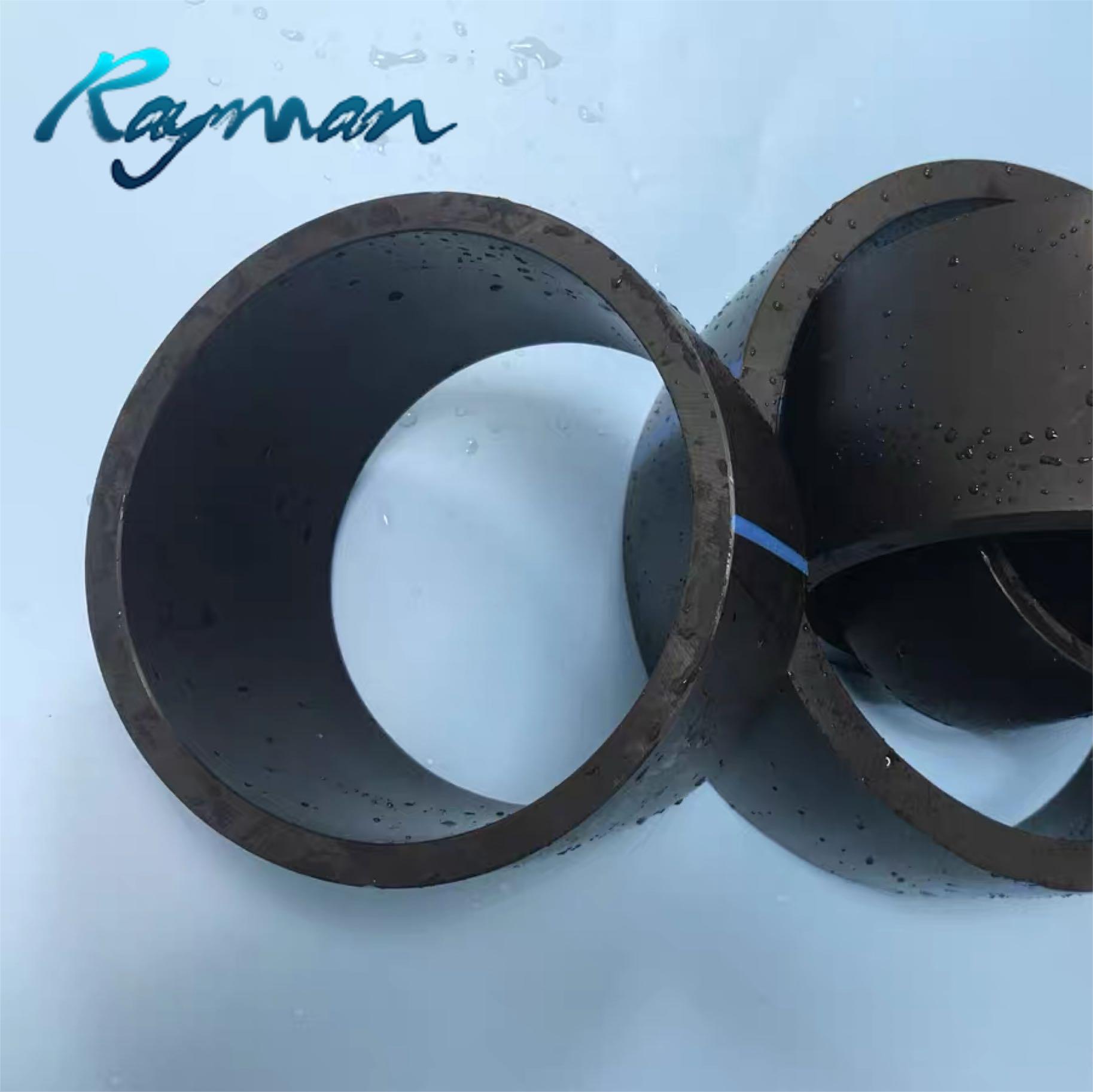 Пластиковая трубка Горячая Распродажа DN160 пластиковый подземный 6 дюймов поли трубы 160 мм