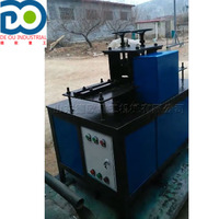 Machine de gaufrage de roulement à froid en métal, équipement de machine de gaufrage de tube carré en acier de fer plat