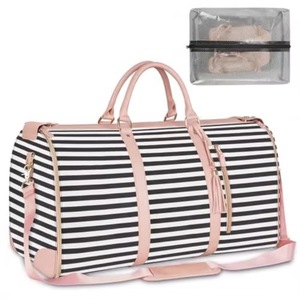 Muestra gratuita: Bolsa de lona plegable del fabricante para ropa de viaje y accesorios de teléfono, bolsa de equipaje de mano. - Product Image 4