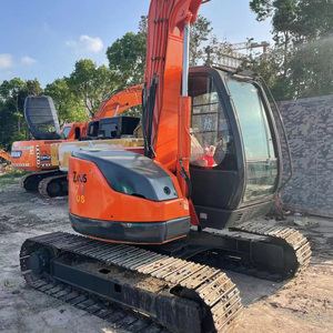 Offre Spéciale Mini-Excavatrice Hitachi ZX75 d'occasion, d'origine japonaise, hydraulique, sur chenilles, moteur 54 CV, faible nombre d'heures, testée et inspectée - Product Image 2