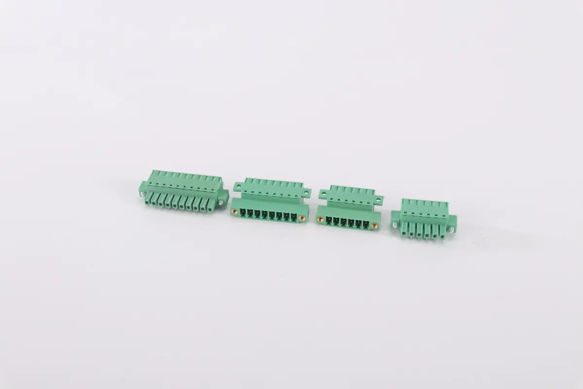 Cable Box 3.5mm 3.81mm Rust Prevention 2 Deck 4mm2 Cage Spring Pluggable Terminal Block