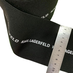 Nhà Sản Xuất Cung Cấp Biểu Tượng Tùy Chỉnh <span class=keywords><strong>Jacquard</strong></span> 8Cm Rộng Ban Nhạc Đàn Hồi Cho Tập Thể Dục Chất Lượng Cao <span class=keywords><strong>Webbing</strong></span> - Product Image 4