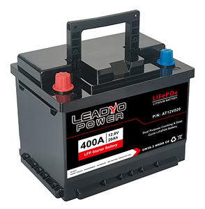 400A CCA 12V 20Ah Lifepo4แบตเตอรี่ลิเธียมไอออน cranking มอเตอร์เรือเครื่องยนต์รถยนต์ชุดแบตเตอรี่ลิเธียมสตาร์ทเตอร์ลิเธียม12V - Product Image 1