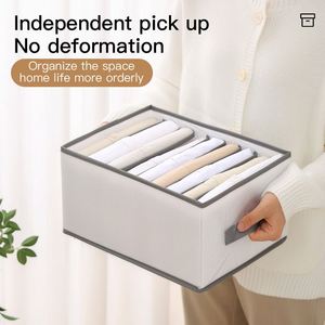 Organizador de Ropa para Armario, Cajones y Guardarropa, Lavable, para Guardar Ropa, Jeans y Ropa Interior - Product Image 2