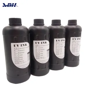 Tintas de curado UV de tinta UV suave LED de 1000ml para cabezal de impresión dx5 dx7 tx800 xp600