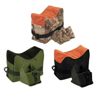 Sac de support pour tir sur banc, ensemble avant-arrière non rempli, coussin de position couchée en Oxford 600D pour le tir en position couchée en extérieur