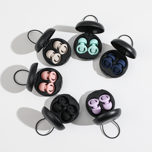 จุกอุดหูซิลิโคนแบบใช้ซ้ำได้ ลดเสียงรบกวน ป้องกันการได้ยิน (ปลอดภัยภายใน) - Product Image 2