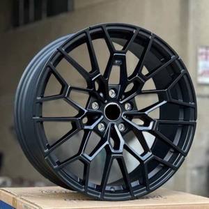 Rines Deportivos DF002 para Automóviles de Pasajeros, Fabricados con Tecnología Flow Forming, Color Negro Brillante, Aptos para M3 M4 827M E30 <span class=keywords><strong>E46</strong></span> E36 E60, 18 19 20 Pulgadas, 5X112 5X120, Diseño Escalonado - Product Image 1