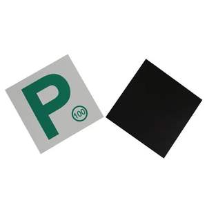 Stampa magnetica personalizzata L piatti studente Driver piastre velocità limitata adesivo L piastre auto lettera ventosa segno - Product Image 4