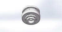 Mandrin pneumatique à diaphragme haute précision JA7-120 pour serrage d'acier et usinage CNC, précision de 0,003-0,005 mm
