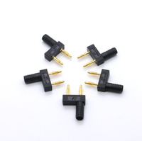 Offre Spéciale – Connecteur Audio Double Fiche Banane 2MM en Cuivre Plaqué Or à Visser pour Haut-Parleur