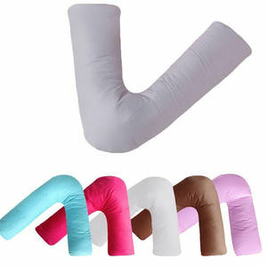 Oreiller orthopédique en forme de V allaitant la grossesse dos et cou et genou coussin de soutien oreiller oreiller de maternité oreiller de <span class=keywords><strong>corps</strong></span> - Product Image 5