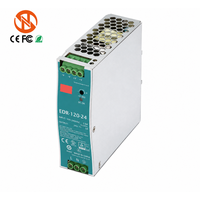 Nouvelle alimentation industrielle à découpage sur rail DIN EDR-120-24 120W 24V DC 5A 90-264V AC d'origine