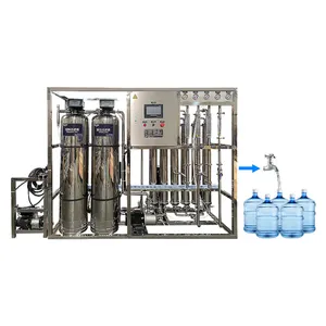 500LPH Industrial Brackish Water Purify Machine RO Filtration System completely filtration system components