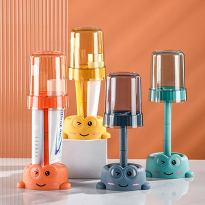 Gobelet de rinçage en plastique jetable avec brosse à dents pot dentaire ensemble de toilette pour boîte de rangement d'appareils dentaires - Product Image 1