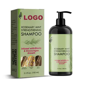 Venta al por mayor de marca privada 100ml de raíz Activación de champús anticaída de cabello fuerte reparación apretado champú para el crecimiento del cabello