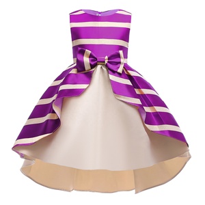 Best Made Vestidos para niños Vestidos <span class=keywords><strong>de</strong></span> fiesta para niñas Falda <span class=keywords><strong>de</strong></span> Navidad para niños Vestido sin mangas a rayas para niños - Product Image 2