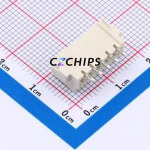 W254112K-5PW2431 Wire-to-Board Pin Header SMD,P=2.54mm,Horizontal Mount Connector 1x5P 2.5mm Horizontal Mount XHB - Product Image 2