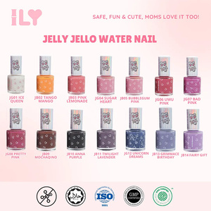 Nuevo juego de esmaltes de uñas para niños coreanos, no tóxico, de secado rápido, maquillaje seguro, Halal, Vegano para niñas - Product Image 4