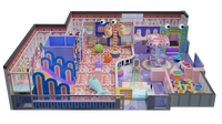 Aire de jeux intérieure personnalisée pour enfants HELLO CAT, structure de jeu souple en ABS, capacité de 500 kg pour les enfants