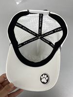 Chapeaux de golf personnalisés pour hommes Casquettes de baseball Style tendance 5 panneaux Corde de patch tissée ajustable Protection solaire étanche Formelle et sportive