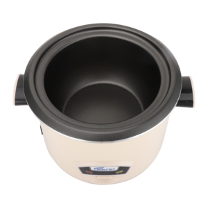 Mini cuiseur à riz électrique, design compact avec deux poignées, cuisson et maintien au chaud automatiques, couvercle et cuve intérieure en acier inoxydable - Product Image 2