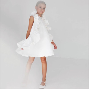 Nuevo Producto, Vestido de Princesa con Estrellas para Niñas, Primavera-Verano, Vestido de Alta Gama para Actuaciones de Piano - Product Image 5