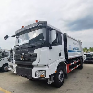 รถบรรทุกอัดขยะแบบบรรทุกด้านหลัง Shacman X3000 F3000 L3000 ขนาด 8-10 ลูกบาศก์เมตร จากจีน ราคาใหม่ - Product Image 4