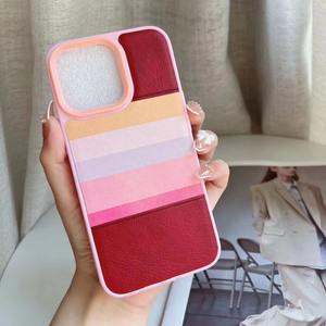 Customizzato Glitter Hot seller Design in pelle custodia per telefono cellulare Cover accessori per iphpone 12 13 <span class=keywords><strong>14</strong></span> 15 16 Pro Max - Product Image 1