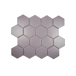<span class=keywords><strong>Carrelage</strong></span> mural intérieur moderne en terre cuite hexagonale <span class=keywords><strong>rouge</strong></span> - Mosaïque pour <span class=keywords><strong>cuisine</strong></span> et salle de bain - Product Image 3