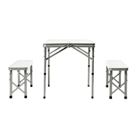 Meubles de jardin Portable d'extérieur, ensemble de plateformes pliantes, pour pique-nique Camping, Poker, banquets