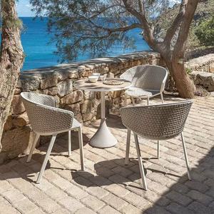 Mobilier d'extérieur moderne Tables en rotin imperméable Chaises Hôtels Villas Jardins Cours Balcons Restaurants Loisirs - Product Image 2