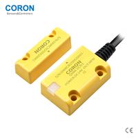 Serrure de porte magnétique de sécurité à interrupteur à lame DC24V NPN PNP NO NC Sécurité renforcée Type de détection RFID Série GNM Nouveau capteur de sécurité