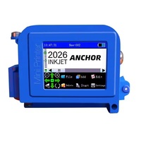 Encre thermique à séchage rapide 12,7 mm 600 DPI TIJ pour imprimante jet d'encre portable pour la date et le numéro de lot des emballages alimentaires