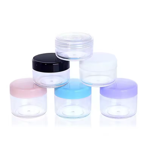 Tarros de plástico transparentes vacíos de 2g, 3g, 5g, 10g, 15g, 20g con sello interior a prueba de fugas, envases de viaje para muestras de bálsamo labial y sombra de ojos - Product Image 6