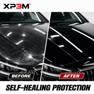 ฟิล์มใสกันรอยรถยนต์ XP3M สีดำเมทัลลิก OEM เงา TPU ความหนา 7.5 มิล ซ่อมแซมตัวเองได้ ป้องกันรอยขีดข่วน ป้องกันสีเหลือง ช่องระบายอากาศ - Product Image 2