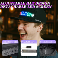 Affichage flexible led programmable par application panneau matriciel led publicitaire affichage de texte led flexible pour veste chaussures sacs vêtements