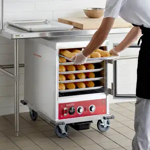 Fabriek Groothandel Geïsoleerde Hot Food Holding Cabinet Mobiele Verwarmde Holding Proofing Kast Voor Voedsel Warmer
