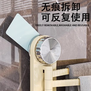 Bathroom and kitchen <b>hooks</b>, adhesive <b>hooks</b>, no-drill bathroom <b>hooks</b>, strong single-row wall-mounted traceless <b>hooks</b> towel rack - Product Image 3