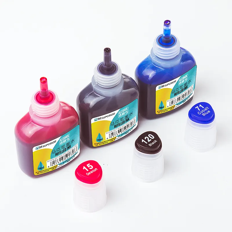 Alcohol Ink 20ml Bottles Vibrant Colors High Concentrated Alcohol-Based Ink, Concentrated Epoxy Resin Paint Colour Dye ink