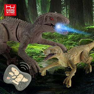 Hw Chàng Trai 2.4G Điều Khiển Từ Xa Jurassic Thế Giới Tàn Đác Raptor RC Đài Phát Thanh Điện Chạy Đi Bộ Khủng Long Mô Hình Cho Trẻ Em Đồ Chơi - Product Image 2
