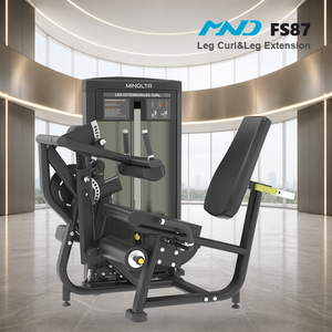 מכונת כוח פרימיום לחיזוק שרירי רגליים MND FS87, ציוד לחדר כושר, עמידה, מתאימה למלונות כושר ביריד. - Product Image 1